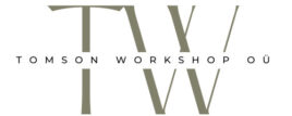 TW Tomson Workshop logo white kingitused ärikingitused